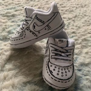Custom Cartoon Nike | Infant 3C